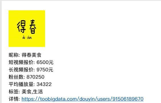 抖音達(dá)人接一個(gè)廣告多少錢? 報(bào)價(jià)單參考