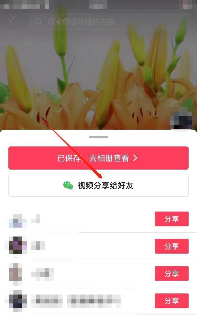 抖音如何分享到微信好友？